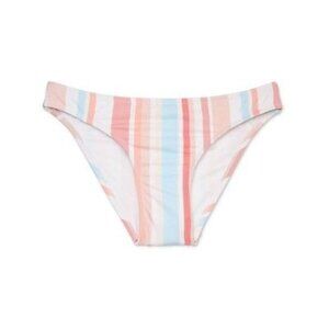 Xhilaration Junior Multi Stripe Hipster Bikini Bottom Swimwear XS
